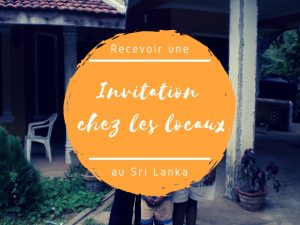 Invitation dans maison au Sri Lanka