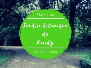 Jardin botanique de Kandy