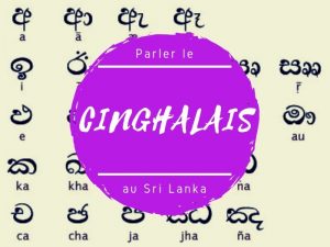 cinghalais au sri lanka