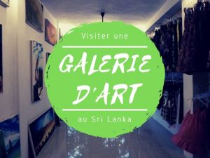 Galerie d'art à Arugam Bay au Sri Lanka