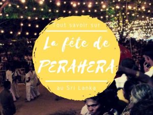 La fête de Perahera au Sri Lanka