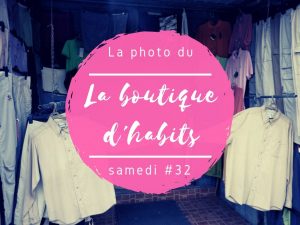 La photo du samedi boutique habits au Sri Lanka