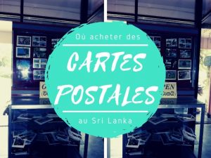 Acheter les cartes postales au Sri Lanka
