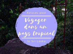Astuces pour voyager dans un pays tropical comme le Sri Lanka