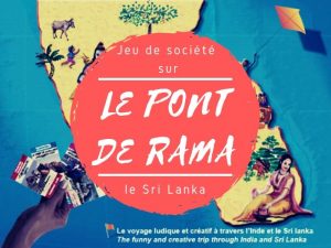 Jeu de société Pont de Rama sur le Sri Lanka