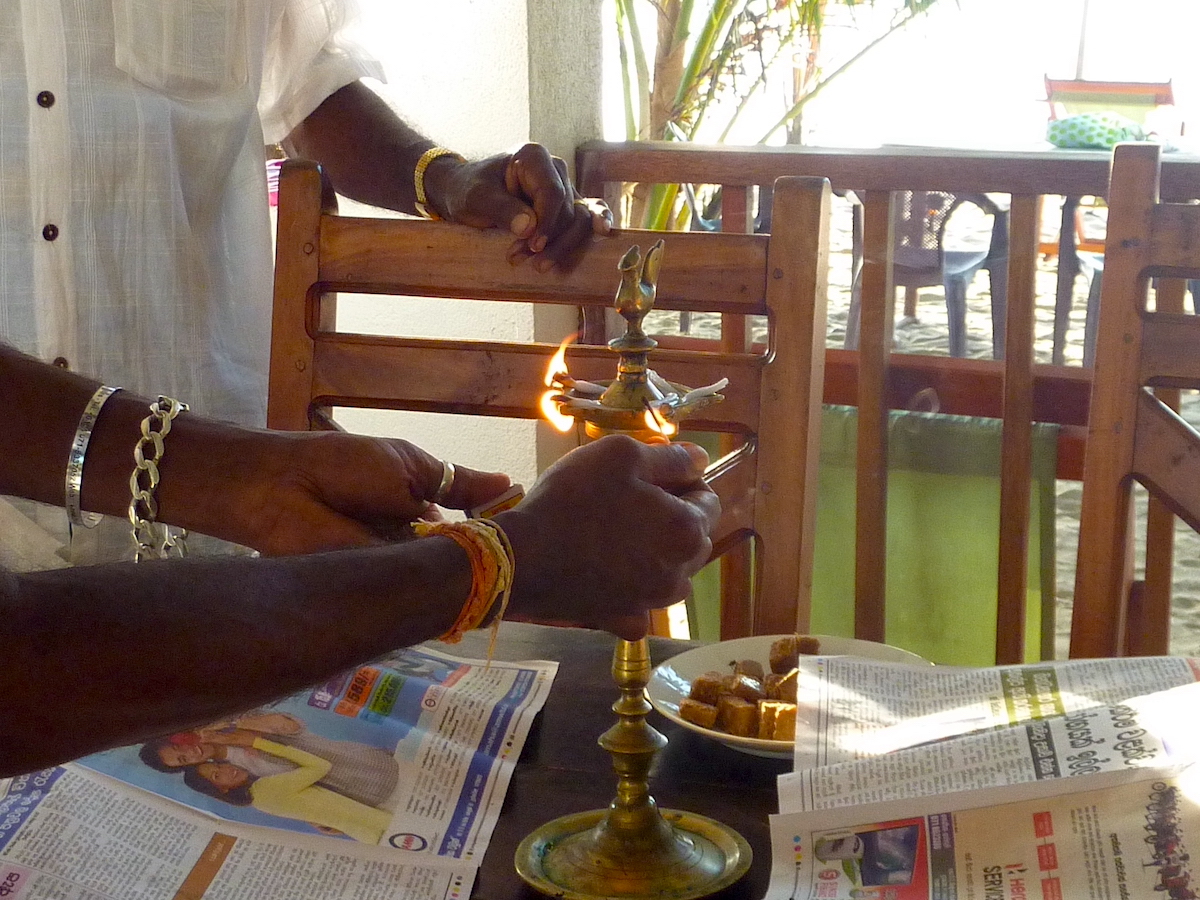 bougeoir traditionnel sri lanka