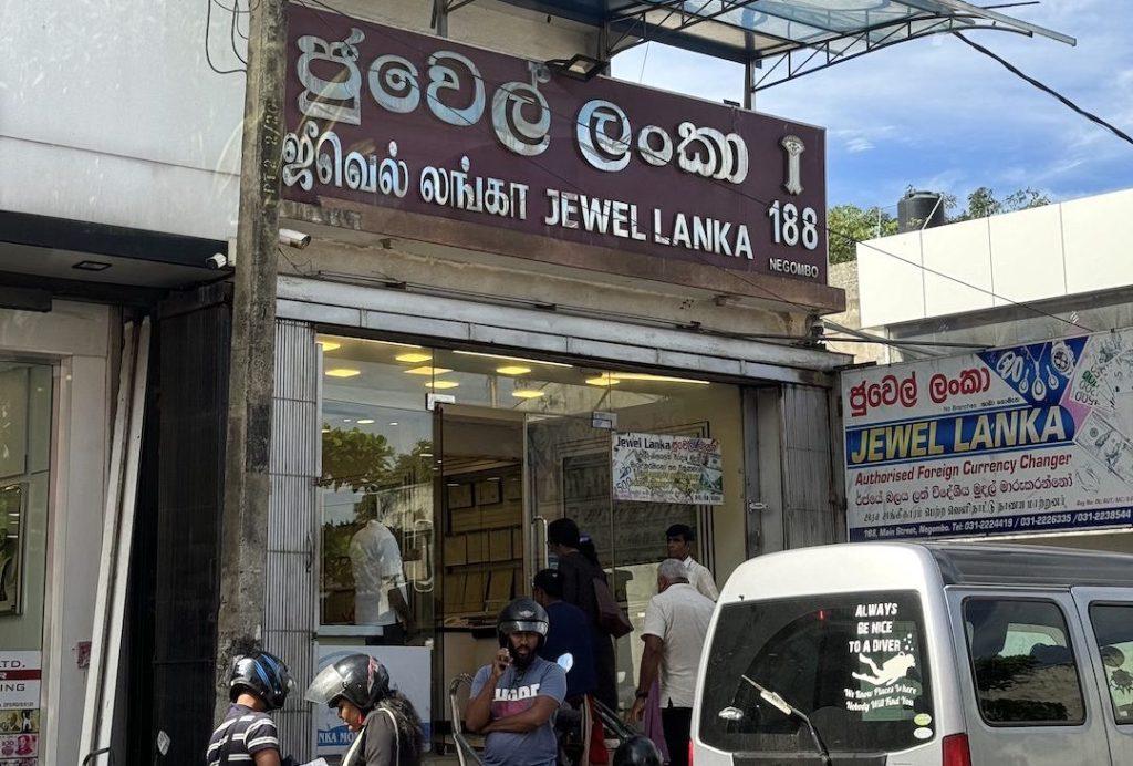 change argent bijouterie au sri lanka