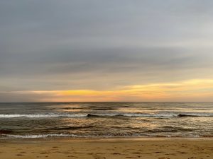 plage de negombo sunset