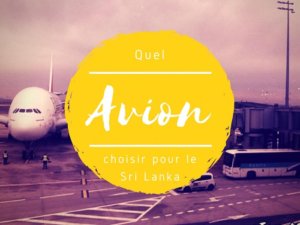 Avion pour le Sri Lanka