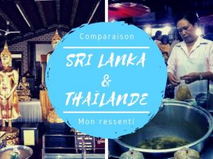 Comparaison entre Thaïlande et Sri Lanka