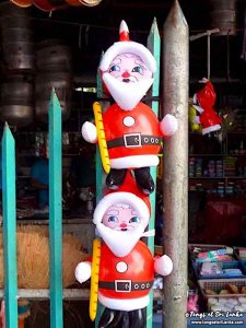 Décoration de Noël au Sri Lanka