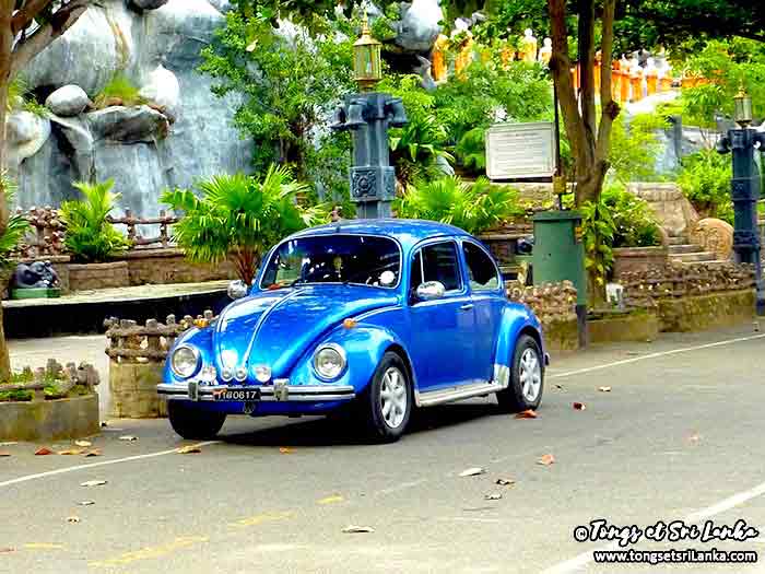 Voiture ancienne au Sri Lanka Voiture ancienne au Sri Lanka