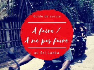 A faire et a ne pas faire au Sri Lanka par Tongs et Sri Lanka