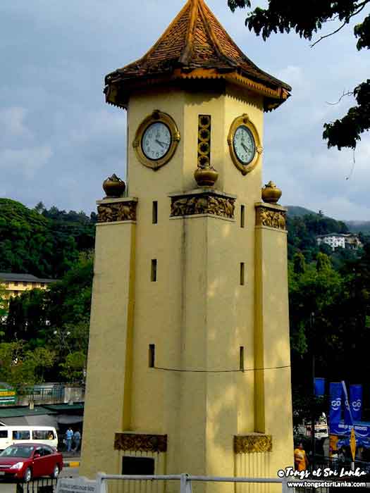 horloge de la ville au Sri Lanka horloge de la ville au Sri Lanka