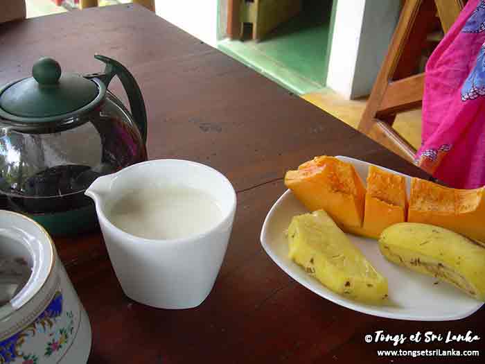 Rituel du thé au Sri Lanka