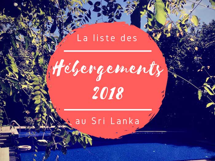 hotel au sri lanka en 2018