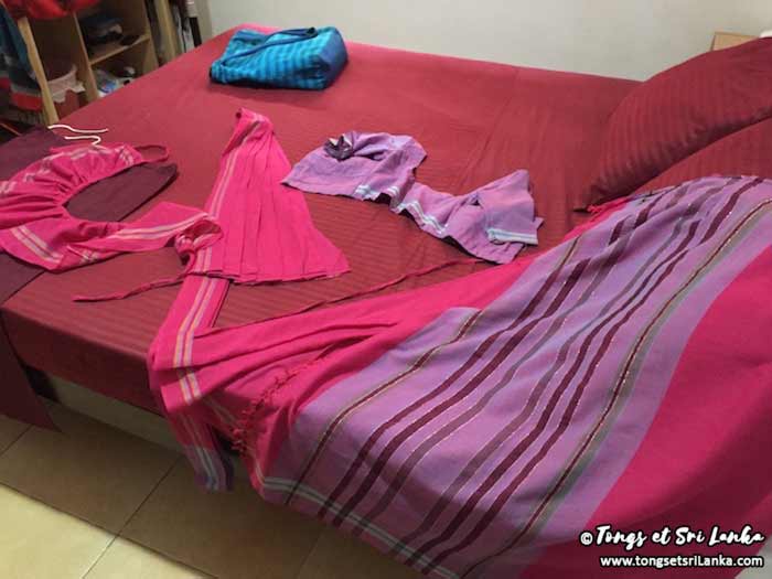 Sari au Sri Lanka
