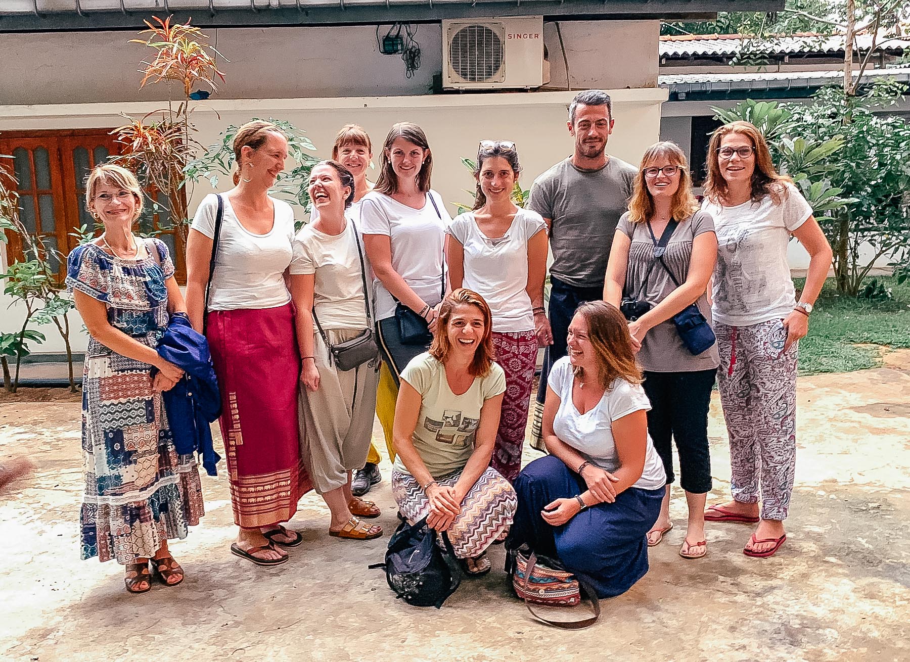 premier voyage avec les abonnés au sri lanka