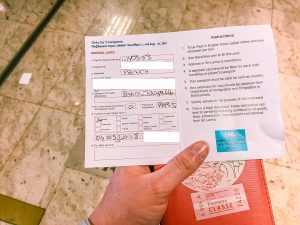 formalités d'arrivée au Sri Lanka