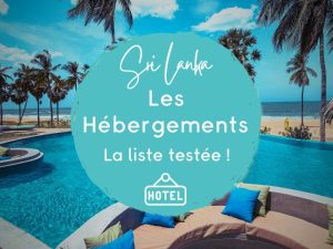 hebergements au sri lanka