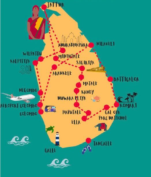 voyage au sri lanka 19 jours itineraire tongs et sri lanka