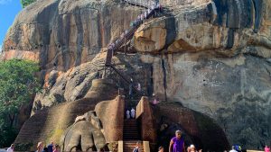 les pattes du lion sigiriya