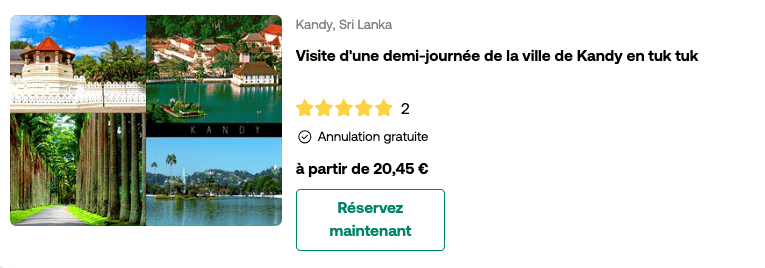 visiter kandy au sri lanka en tuk tuk
