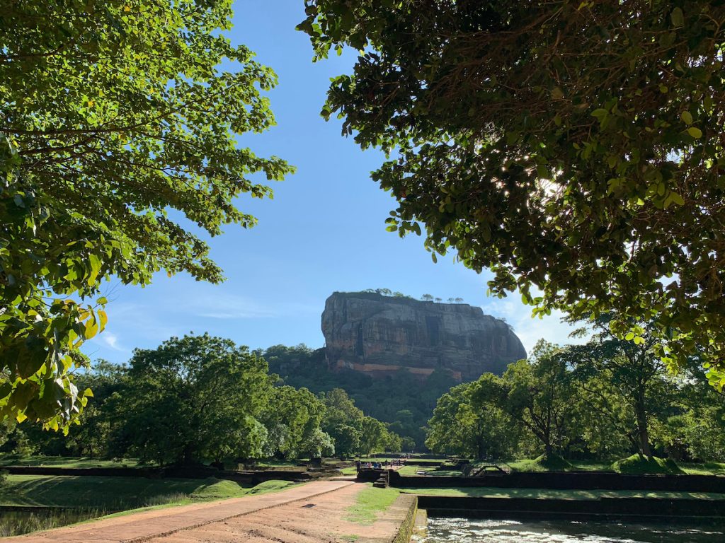 vue depuis les jardins royaux