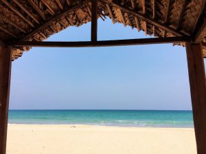 la plage paradisiaque de Nilaveli à 15km de trincomalee au Sri Lanka